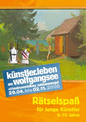 OÖ Landesausstellung - St. Wolfgang - children's catalog based on riddles designed by ateliers philipp kreidl photo graphik design
