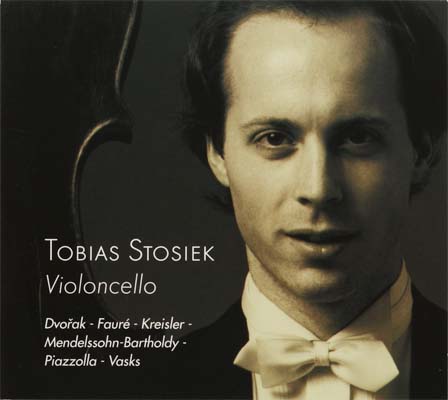 CD Tobias Stosiek - cellist designed by ateliers philipp kreidl photo graphik design